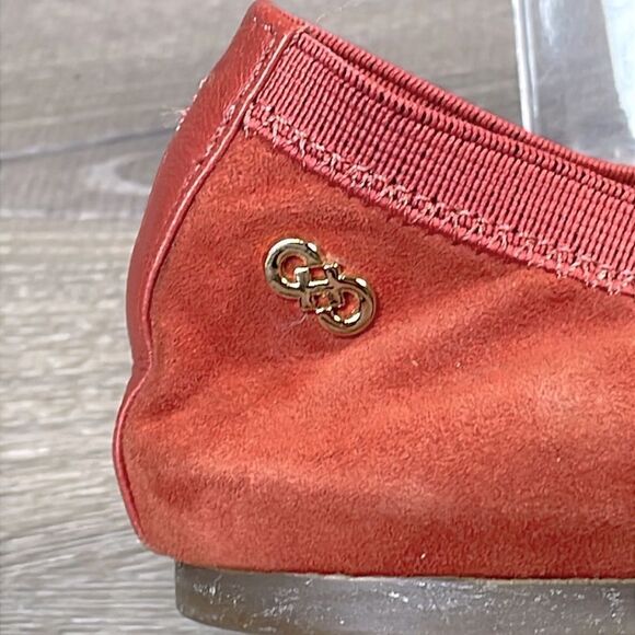 Cole Haan Elbridge Tandoori Spice Leather Women's Sz 6.5B Slip On Ballet Flats - Picture 11 of 11